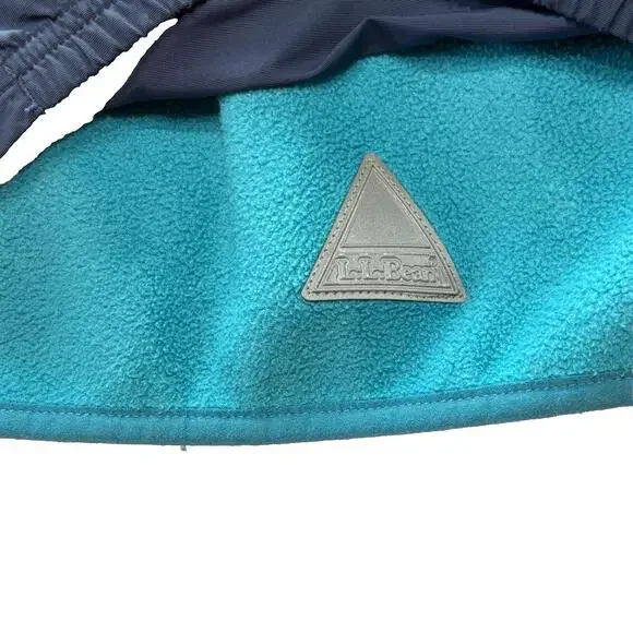 L.L. Bean Mountain Classic Blue 3-in-1 Kid’s Outerwear Lined Fleece Jacket 10/12 - Picture 14 of 16